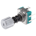 Alps Alpine 15 Pulse Incremental Mechanical Rotary Encoder with a 9 mm Knurl Shaft (Not Indexed), Through Hole