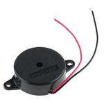 RS PRO 85dB Panel Mount Continuous Internal Piezo Buzzer, 30 (Dia.) x 10mm, 3V dc Min, 30V dc Max