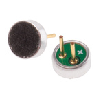 RS PRO Omni-Directional, Through Hole 4mm Microphone Condenser -42dB