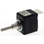 Bourns 5V dc 100 Pulse Optical Encoder with a 3.175 mm Plain Shaft, Bracket Mount, Axial PC Pin