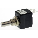 Bourns 5V dc 128 Pulse Optical Encoder with a 6.342 mm Plain Shaft, Bracket Mount, Axial PC Pin
