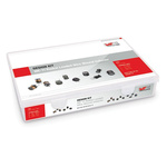 Wurth Elektronik WE-TI Type 8012/1014/1020 Radial Leaded Wire Inductor Inductor Kit, 15 pieces