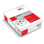 Wurth Elektronik 0402A WE-KI SMD Wire Wound Ceramic Inductor Inductor Kit, 36 pieces