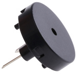 RS PRO 84dB Through Hole Continuous External Piezo Buzzer, 16.5 (Dia.) x 7mm, 30V ac Max