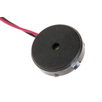 RS PRO 85dB SMD Continuous External Piezo Buzzer, 14 (Dia.) x 4mm, 30V ac Max