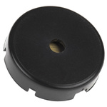 RS PRO 92dB Through Hole Continuous External Piezo Buzzer, 22.1 (Dia.) x 6.6mm, 30V ac Max