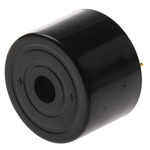 RS PRO 78dB Through Hole Continuous Internal Piezo Buzzer, 23.8 (Dia.) x 16mm, 3V dc Min, 20V dc Max