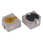RS PRO 85dB SMD Square Wave External Piezo Buzzer, 12.8 x 12.8 x 6.5mm, 8V Min, 16V Max