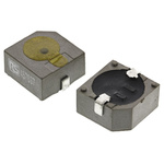 RS PRO 85dB SMD Continuous Internal Magnetic Buzzer Component, 12.8 x 12.8 x 6.5mm, 8V dc Min, 15V dc Max