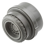EMCT 90dB Panel Mount Intermittent Internal Piezo Buzzer, 40 x 28.5mm, 110V ac/dc Min, 230V ac/dc Max