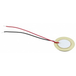 TDK PCB Mount High External Piezo Buzzer, 15 (Dia.) x 0.75mm, 3V ac Min, 20V ac Max