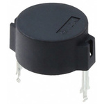 TDK 80dB PCB Mount Low External Piezo Buzzer, 23 (Dia.) x 10.5mm, 10V ac Min, 20V ac Max