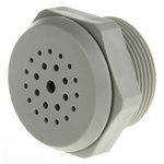 Sonitron 87dB Panel Mount Warbler Internal Buzzer, 36.5 (Dia.) x 26mm, 5V dc Min, 35V dc Max