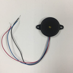 RS PRO 83dB Screw Mount Continuous Piezo Buzzer, 24.0 (Dia.) x H5.0mm, 3V dc Min, 28V dc Max