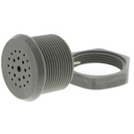 Sonitron 73dB Panel Mount Continuous Internal Buzzer, 36.5 x 26mm, 2V dc Min, 35V dc Max
