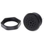 Sonitron 94dB Panel Mount Continuous Internal Piezo Buzzer, 36.5 x 19mm, 3.5V dc Min, 9V dc Max
