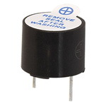 CUI Devices 85dB Through Hole Internal Magnetic Buzzer, 4V dc Min, 7V dc Max