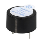 CUI Devices 80dB Through Hole Internal Magnetic Buzzer, 12V dc Min, 16V dc Max