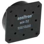 Sonitron Piezoelectric Miniature Speaker, 100dB, 500 → 8000 Hz, 66nF, 5.8mm Lead Length, 33.5 x 33.5 x 9.7mm