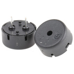 Murata 70dB Through Hole Continuous External Buzzer, 12.6 (Dia.) x 6.9mm, 30V ac Max