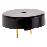 Kingstate 92dB Through Hole Continuous External Piezo Buzzer, 24 (Dia.) x 7.3mm, 30V ac Max