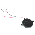 RS PRO 92dB Panel Mount Continuous External Piezo Buzzer, 40 x 29.5 x 5.2mm, 30V ac Max