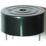 Kingstate 85dB Through Hole Continuous Internal Buzzer, 23.3 (Dia.) x 10.2mm, 8V dc Min, 18V dc Max