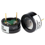 RS PRO 70dB Through Hole Continuous External Magnetic Buzzer Component, 12 (Dia.) x 5.5mm, 1V Min, 2V Max
