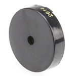 RS PRO 90dB Through Hole Continuous External Piezo Buzzer, 30.2 (Dia.) x 7.5mm, 30V ac Max