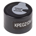 RS PRO 83dB Through Hole Continuous Internal Buzzer, 24 (Dia.) x 16mm, 3V dc Min, 20V dc Max