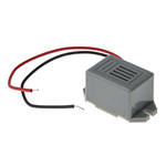RS PRO 79dB Flange Mount Continuous Internal Magnetic Buzzer Component, 32 x 17 x 15.55mm, 8V Min, 16V dc Max