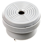 RS PRO 92dB Panel Mount Continuous, Fast Pulse Internal Buzzer, 36.5 (Dia.) x 23.5mm, 6V dc Min, 28V dc Max