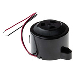 RS PRO 100dB Panel Mount Continuous Internal Buzzer, 50 x 37.5mm, 3V dc Min, 16V dc Max
