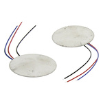 RS PRO SMD Diaphragm External Piezo Buzzer, 35 (Dia.) x 0.53mm, 1V ac Min, 30V ac Max