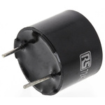 RS PRO 80dB PCB Mount Continuous Internal Magnetic Buzzer Component, 12 (Dia.) x 14mm, 2V dc Min, 3V dc Max