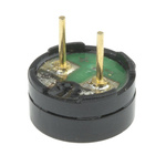 RS PRO 92dB PCB Mount External Magnetic Buzzer Component, 9 (Dia.) x 4.5mm, 2V Min, 6V Max