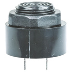 RS PRO 87dB Panel Mount Continuous Internal Piezo Buzzer, 42.5 x 33mm, 4V dc Min, 28V dc Max