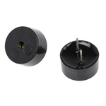 RS PRO 85dB Through Hole Square Wave External Piezo Buzzer, 12 x 5.5mm, 1V ac Min, 20V ac Max