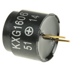 Kingstate 92dB PCB Mount External Magnetic Buzzer Component, 16 x 14mm, 3V dc Min, 12V dc Max