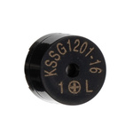 RS PRO 91dB PCB Mount External Magnetic Buzzer Component, 12 x 8.5mm, 1V ac Min, 2V ac Max
