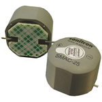Sonitron 93.5dB SMD Continuous Internal Buzzer, 25 x 18mm, 5V dc Min, 16V dc Max
