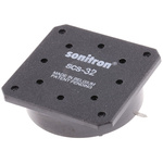 Sonitron Piezoelectric Miniature Speaker, 80dB, 500 → 8000 Hz, 66nF, 32.4 (Dia.) x 9.7mm