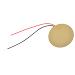 Murata Lead Wire Diaphragm External Piezo Buzzer, 20 (Dia.) x 0.42mm