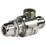 Huber+Suhner, SSC-N230 Coaxial Surge Protection 170 V dc Maximum Voltage Rating 20kA Maximum Surge Current Coaxial