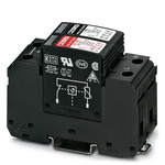 Phoenix Contact, VAL-MS 230/1+1 Surge Suppressor Unit 275 V ac Maximum Voltage Rating 40kA Maximum Surge Current Surge