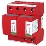Dehn, DV Modular Surge Protector 255 V ac Maximum Voltage Rating 50kA Maximum Surge Current Lightning Arrester