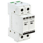 Bourns, 1210 Surge Arrester 415 V ac Maximum Voltage Rating 100kA Maximum Surge Current 2 Pole Protector