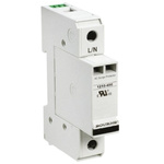Bourns, 1210 Surge Arrester 600 V ac Maximum Voltage Rating 100kA Maximum Surge Current 1 Pole Protector