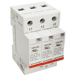 Bourns, 1250 Surge Arrester 600 V ac Maximum Voltage Rating 50kA Maximum Surge Current 3 Pole Protector