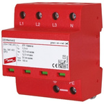Dehn, DSH Modular Surge Protector 255 V ac Maximum Voltage Rating 12.5kA Maximum Surge Current Lightning Arrester